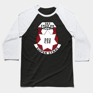 563rd Engineer Battalion - DUI wo Txt X 300 Baseball T-Shirt